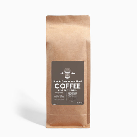 Hemp Coffee Blend - Medium Roast 16oz
